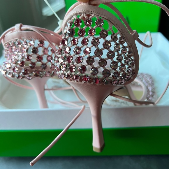 BOTTEGA VENETA Stretch Sandal Camellia Pink sz 38 1950$ - Picture 12 of 12